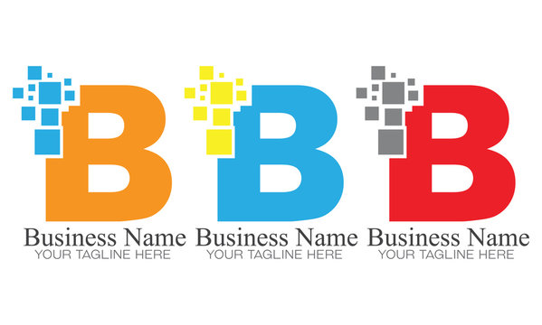 B Pixel - Logo Letters