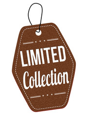 Limited Collection label or price tag