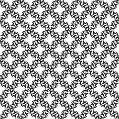 Abstract background - black and white pattern seamless