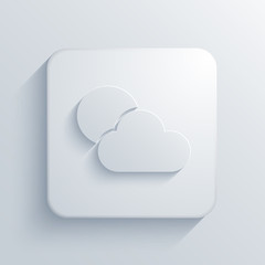 Vector modern weather light icon