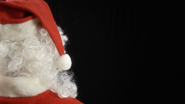 Santa Claus hand countdown no numbers