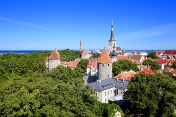 Fototapeta na wymiar Altstadt von Tallinn