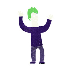 cartoon halloween vampire