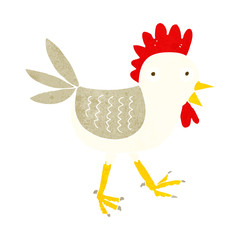funny cartoon chicken