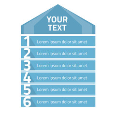 Vector illustration of infographic