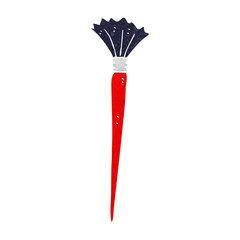 cartoon artist's brush