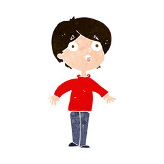 cartoon surprised man