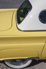 Dornbirn, Austrian, 12 June 2011: Rear detail of Ford Thunderbir