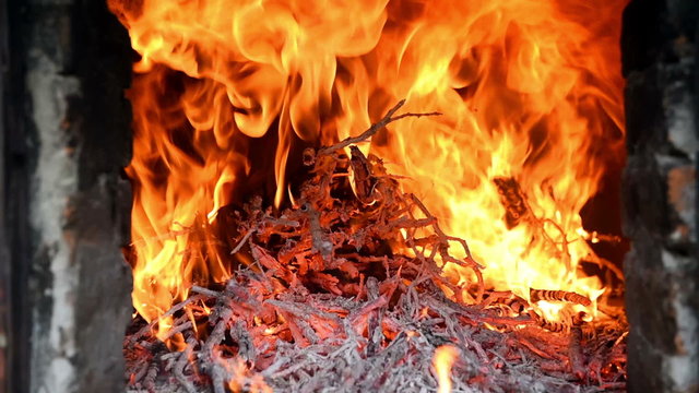 Big fire flames 