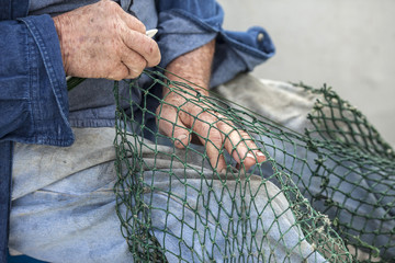 mending nets