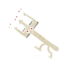 cartoon devil fork