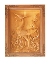 Wood carving