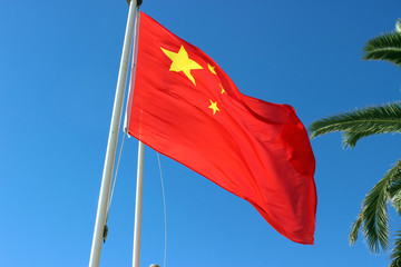 Fototapeta premium Chinese Flag