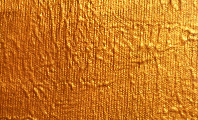 Gold painted abstract background. Raster.