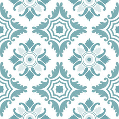 Colourful ornament tiles