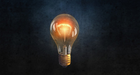 Glowing bulb