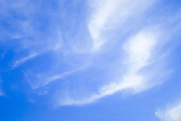 blue sky and cloud texture