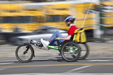 Obraz premium alternative ecological clean transport