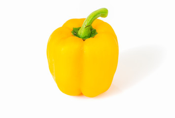 yellow sweet peeper isolated