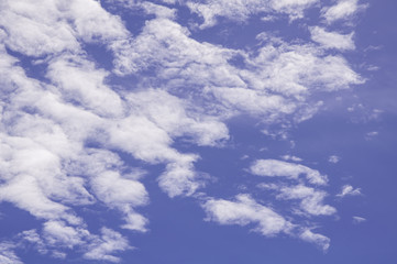 Blue sky with cloud
