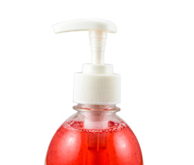 Hand Sanitizer Gel Bottle close up 2