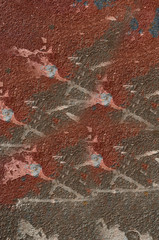 texture of stucco with paint