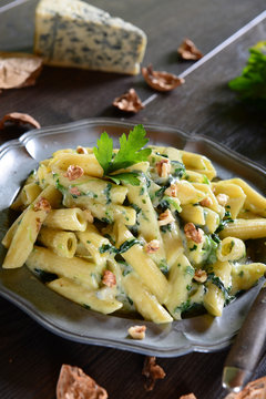 Pasta with gorgonzola