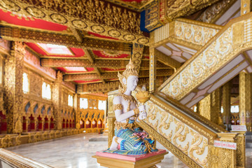 Thai art angel sculpture