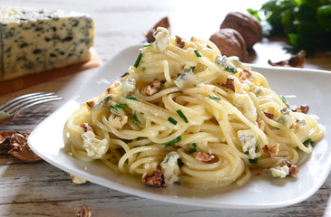 Pasta with gorgonzola