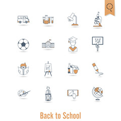 School and Education Icons