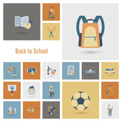 School and Education Icons