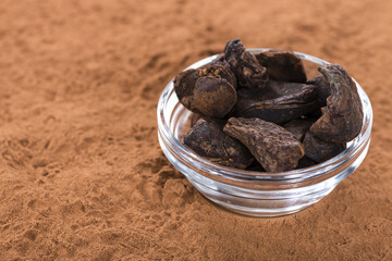 Cola Nut Powder background image