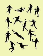 Football Silhouettes, art vector design