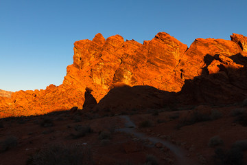 Balancing Rock in Valley of Fire State Park