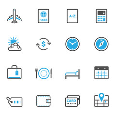 Travel Icons for application