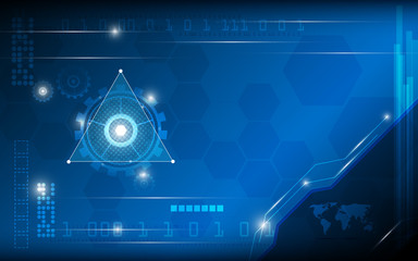 vector abstract background engine system working technology concept