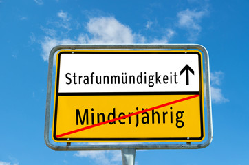 Ich bin minderjährig aus erwachsenen