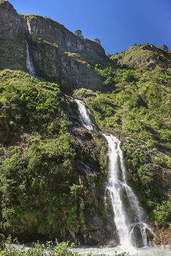 Waterfall in Himalayas