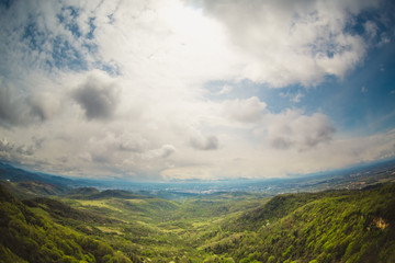 Fototapeta premium Mountain landscape in Georgia