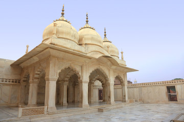 White marble palace, Agra fort, India