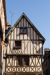 traditional architecture in Dijon, France