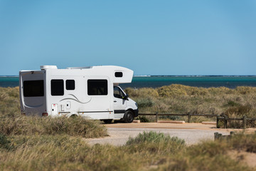 Camper detail in West Australia