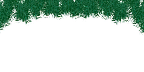 クリスマス　モミの木　旗