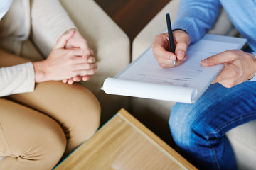 Filling in form