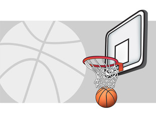 Basketball illustration