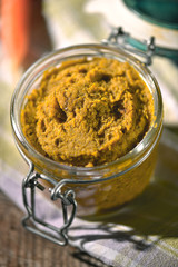 vegan salad with berries and nuts