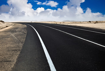 Fototapeta premium desert road