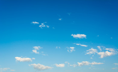 Fototapeta na wymiar image of blue sky white clouds