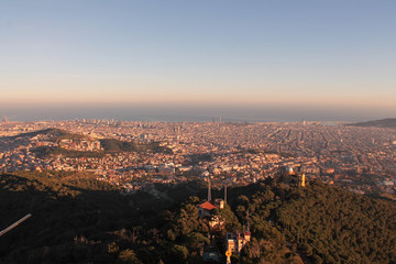 Obraz premium Hills in Barcelona