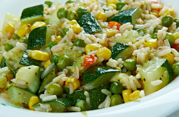 Squash Blossom Risotto